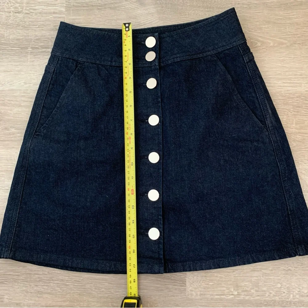 kate spade denim mini skirt size 2 - Picture 14 of 14